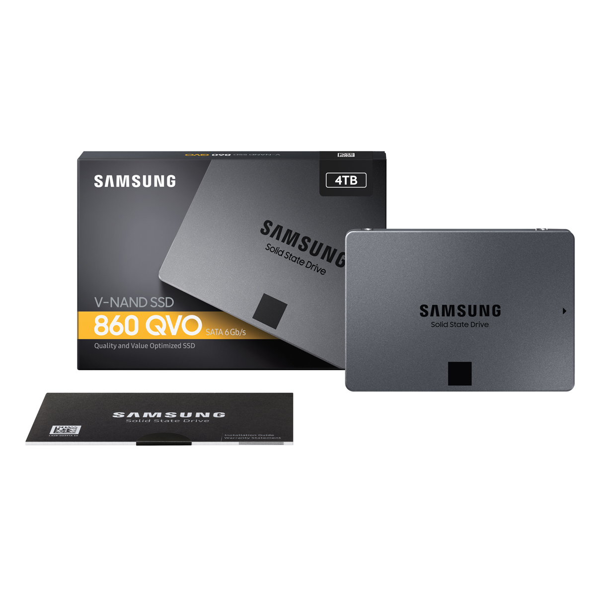 Samsung 860QVO 1TB 2.5 SSDスマホ/家電/カメラ