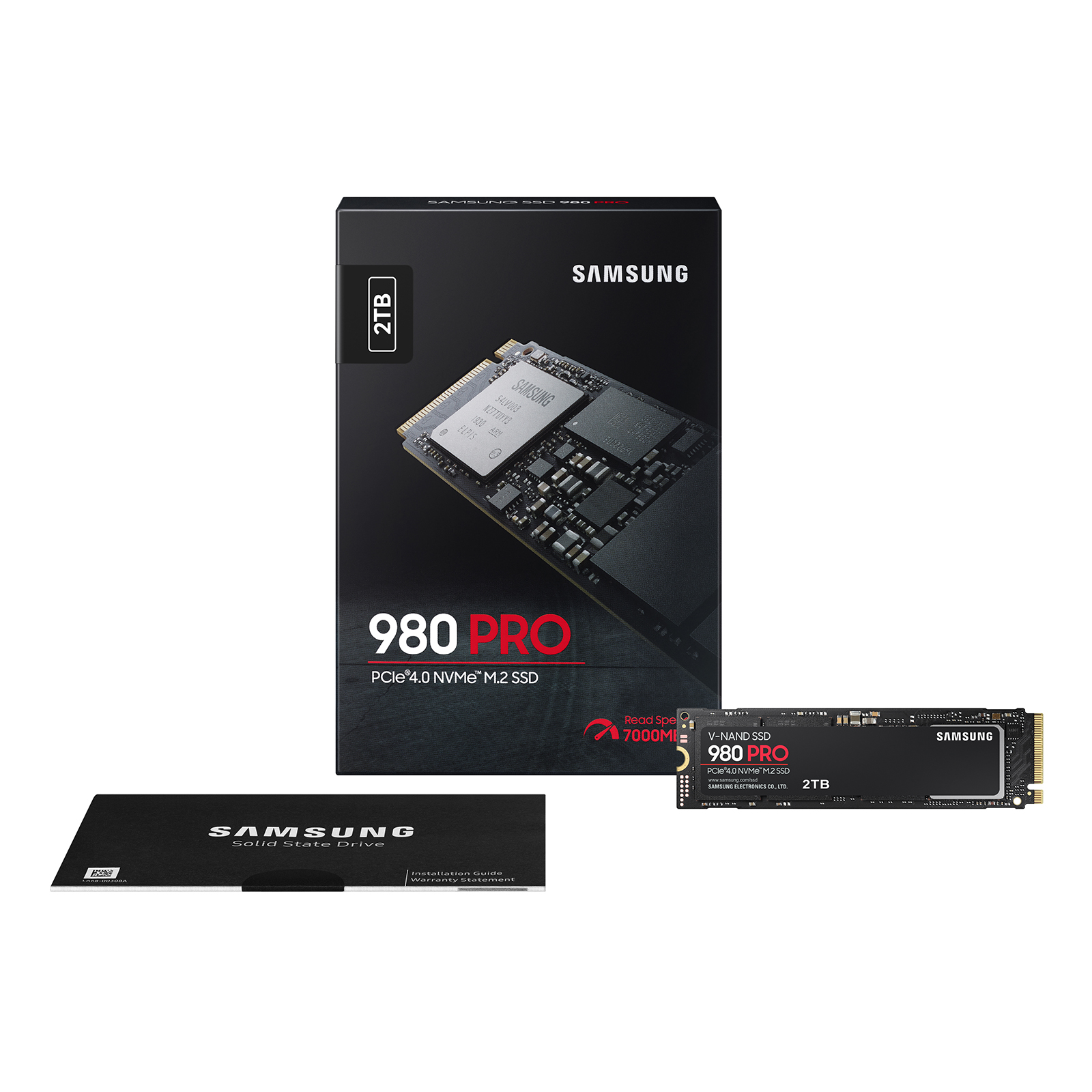 新品 SAMSUNG 980 Pro 2TB  NVMe SSD サムスン m2